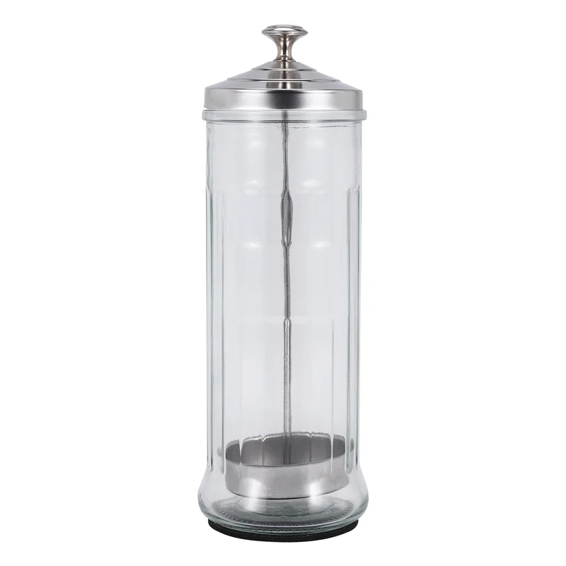 MLGB-Barbicide Disinfectant Jar Nail Art Salon Hairdressing Tools Disinfection Cup